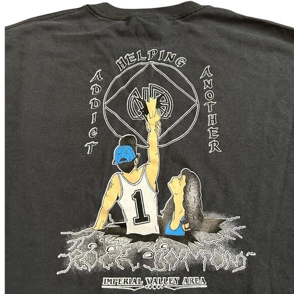 Imperial Valley Rock Bottom Chicano Barrio 2000s Vintage T-shirt - Picture 3 of 6